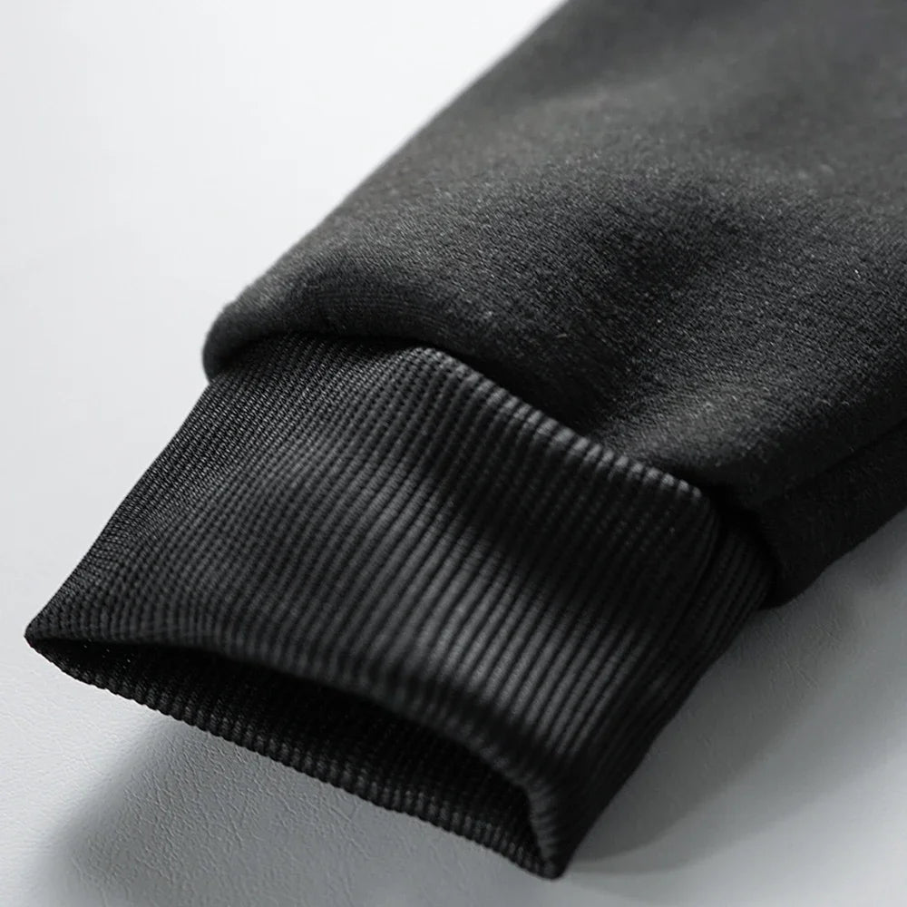 SAINTEND “Universal Money” Graphic Hoodie – Black Oversized Streetwear Hooded Sweatshirt