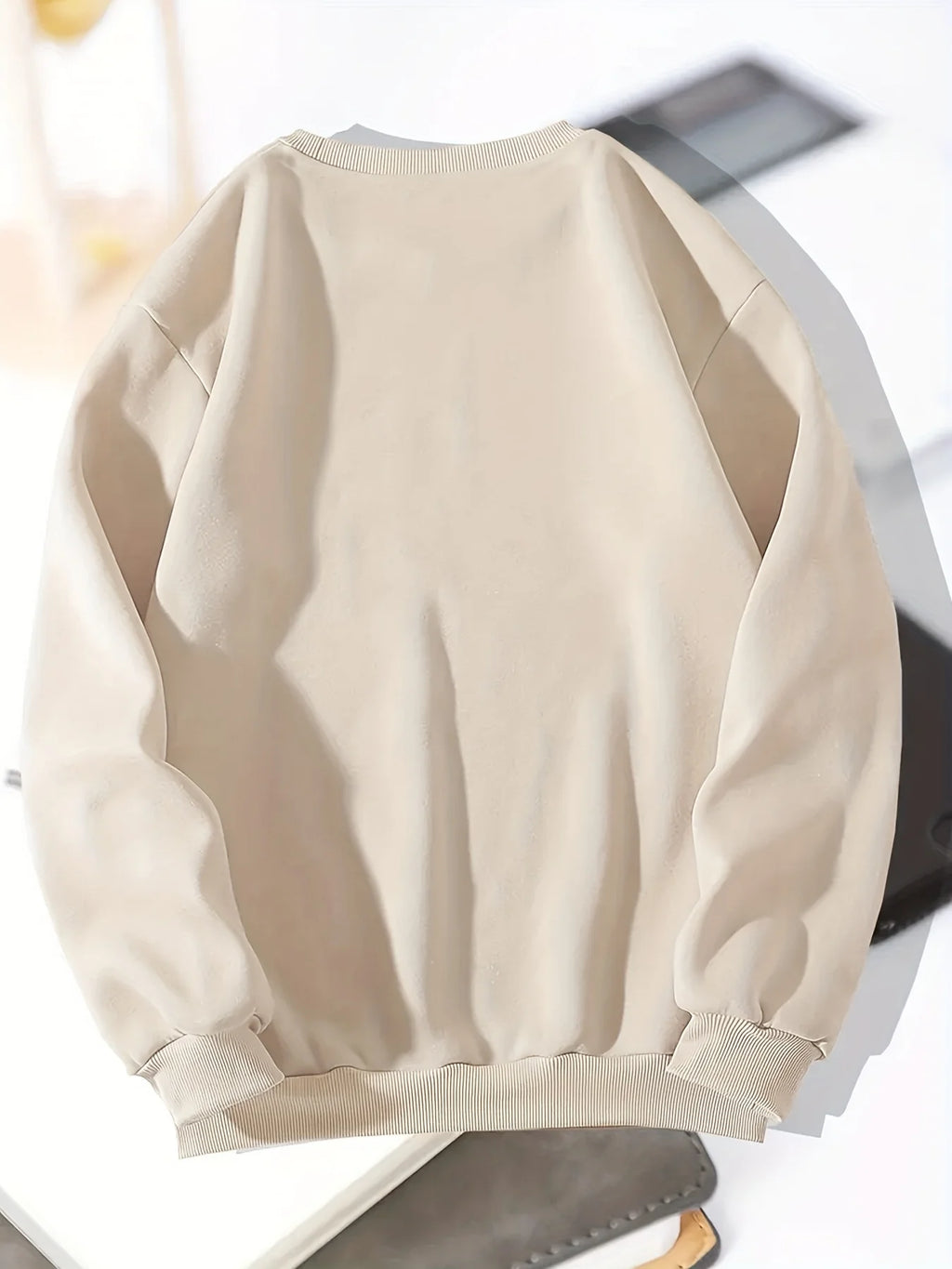 SAINTEND “California Los Angeles” Sweatshirt – Black Oversized Collegiate Streetwear