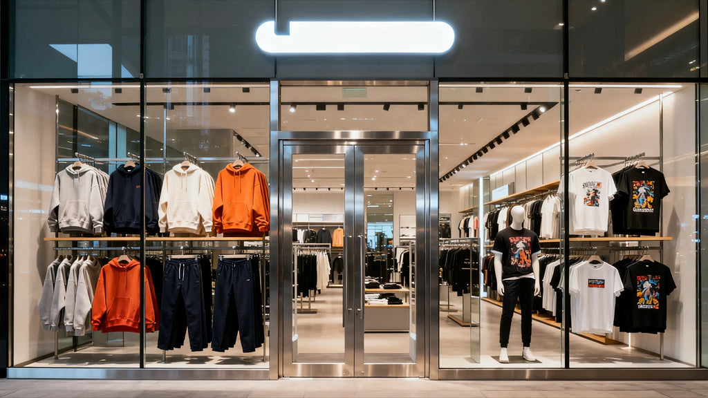 SAINTEND Essential Wide-Leg Sweatpants – Grey Oversized Fit