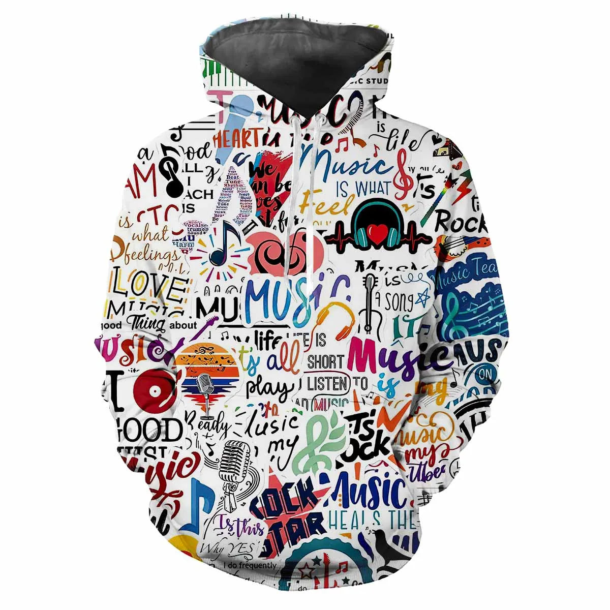 2024 Fashion Men's Hooded Printed Letter Pattern Sweatshirt Casual Long Sleeve Hooded Top Street Design Men's Sportswear