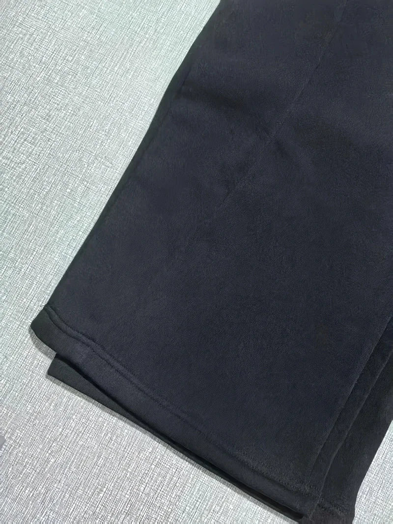 SAINTEND Essential Wide-Leg Sweatpants – Grey Oversized Fit