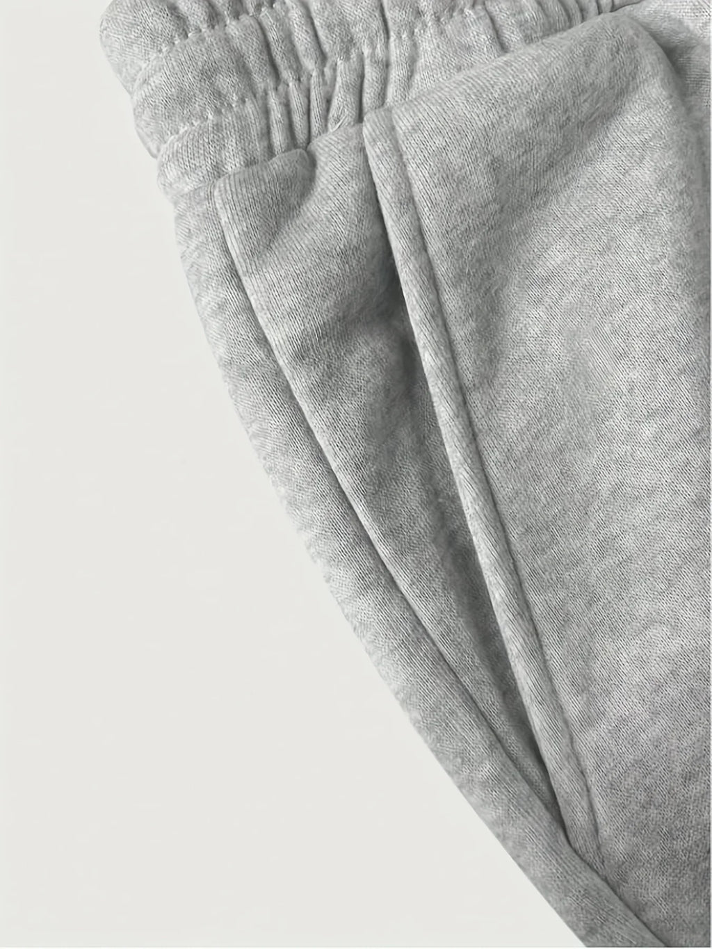 SAINTEND Essential Wide-Leg Sweatpants – Grey Oversized Fit