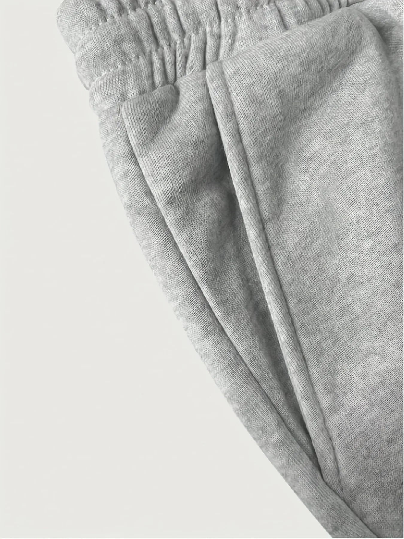 SAINTEND Essential Wide-Leg Sweatpants – Grey Oversized Fit