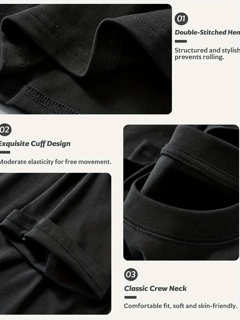 SAINTEND Essential Wide-Leg Sweatpants – Grey Oversized Fit