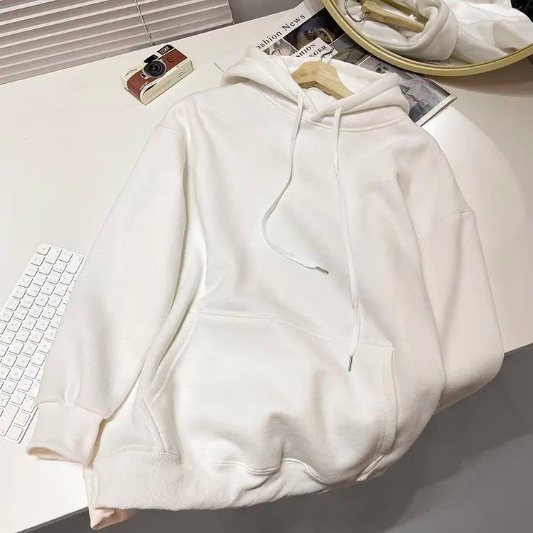 SAINTEND Essential Heavyweight Hoodie – Brown Oversized Minimal Streetwear