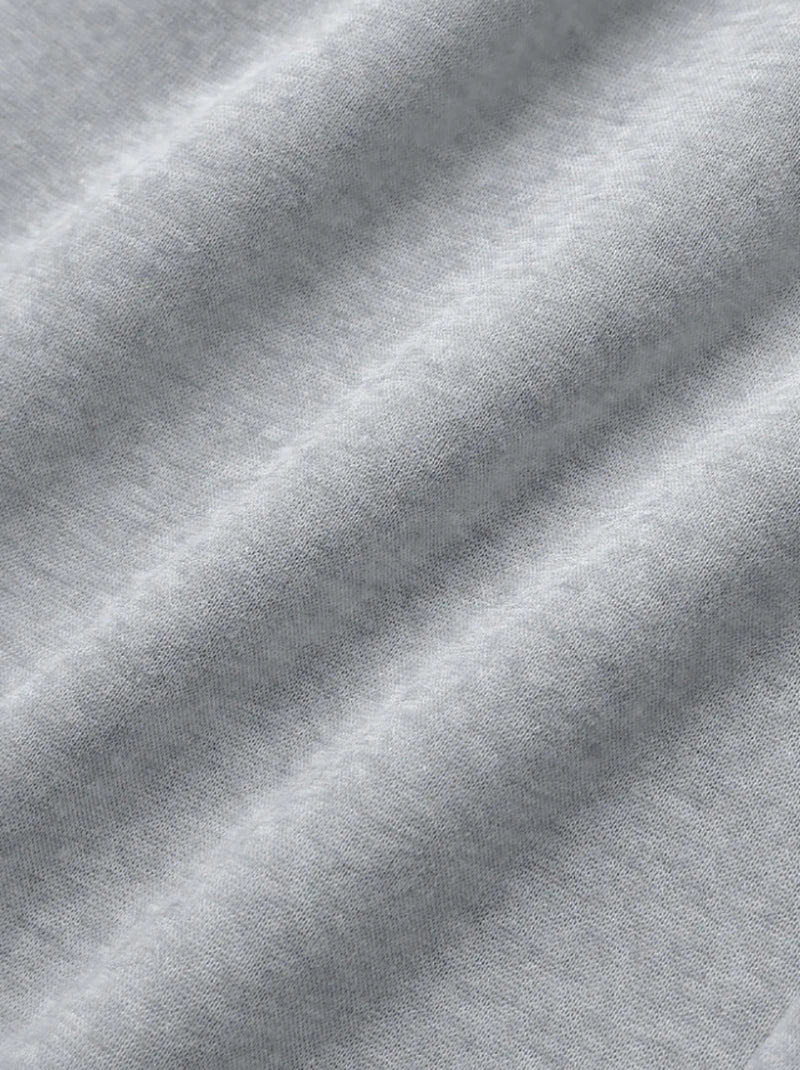 SAINTEND Double-Waist Oversized Sweatpants – Grey Wide-Leg Streetwear Pants