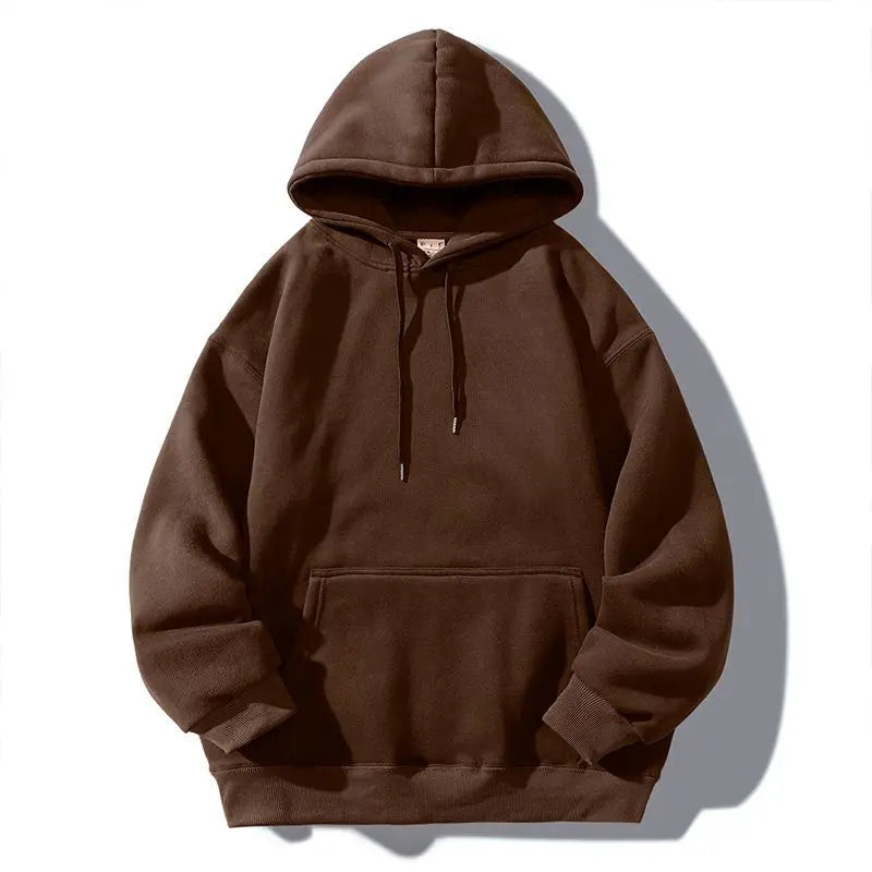 Gaoke Heavyweight Hooded Sweatshirt Men's Clothing Stiff Spring and Autumn Ins Trendy Brand Oversize Couple College Jacket