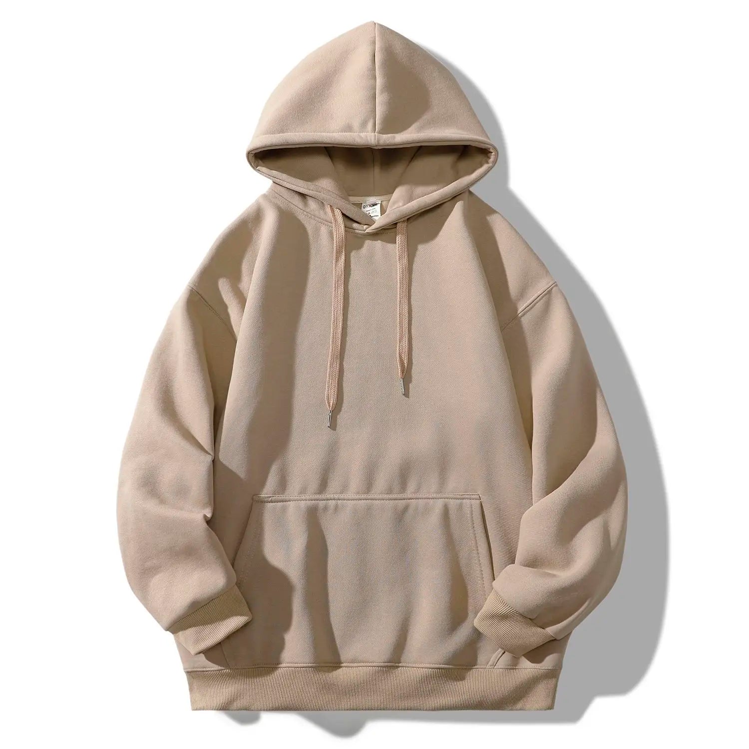 Gaoke Heavyweight Hooded Sweatshirt Men's Clothing Stiff Spring and Autumn Ins Trendy Brand Oversize Couple College Jacket