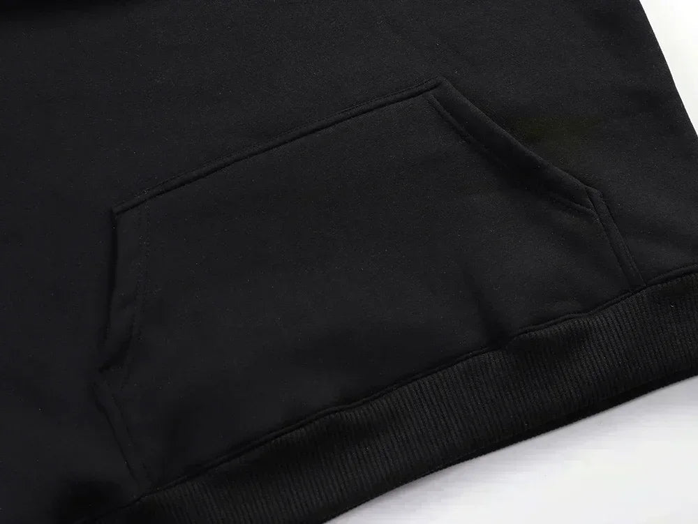 SAINTEND “Viking Raven Sigil” Hoodie – White Oversized Norse Mythology Streetwear