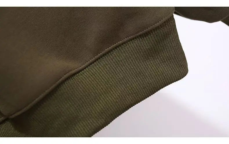 SAINTEND “Michigan University” Hoodie – White Oversized Collegiate Streetwear