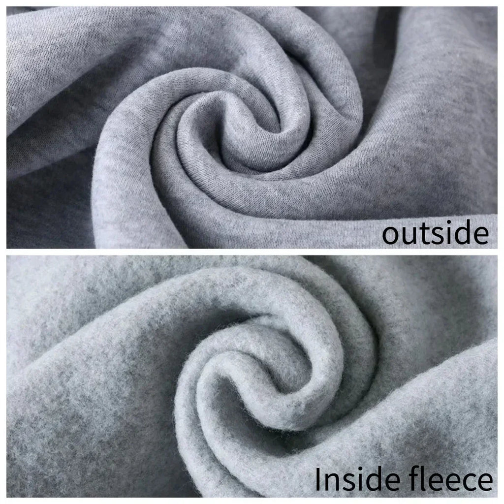 SAINTEND Essential Wide-Leg Sweatpants – Grey Oversized Fit